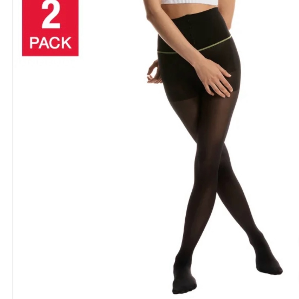 Sheertex Stubbornly Strong Sheer Tights, 2-pack new in a box